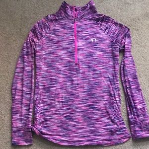 Small Under Armour quarter/half zip running top